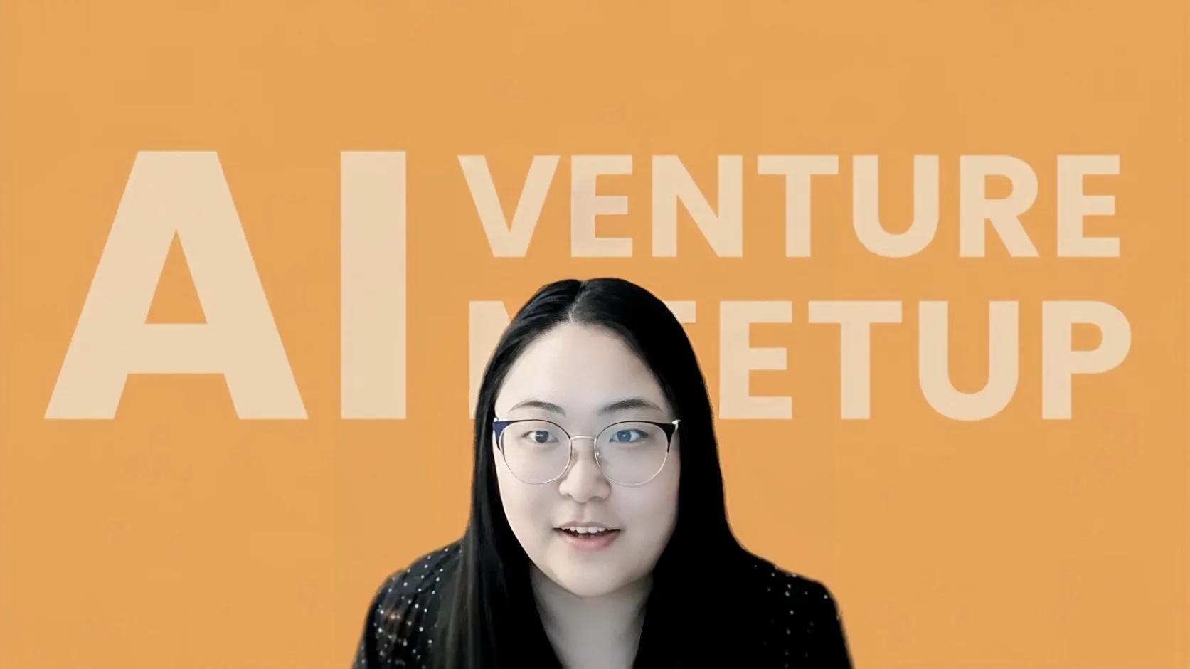 Kaitan speaking online about AI and wellness in the U.S. market